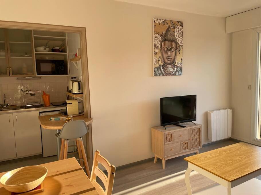 Petit Studio Zen Avec Parking Gratuit Reserve Houlgate Bagian luar foto